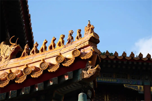 北京雍和宫优美风景