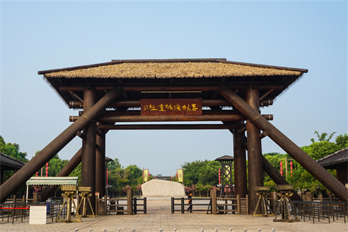 春秋淹城风景图片